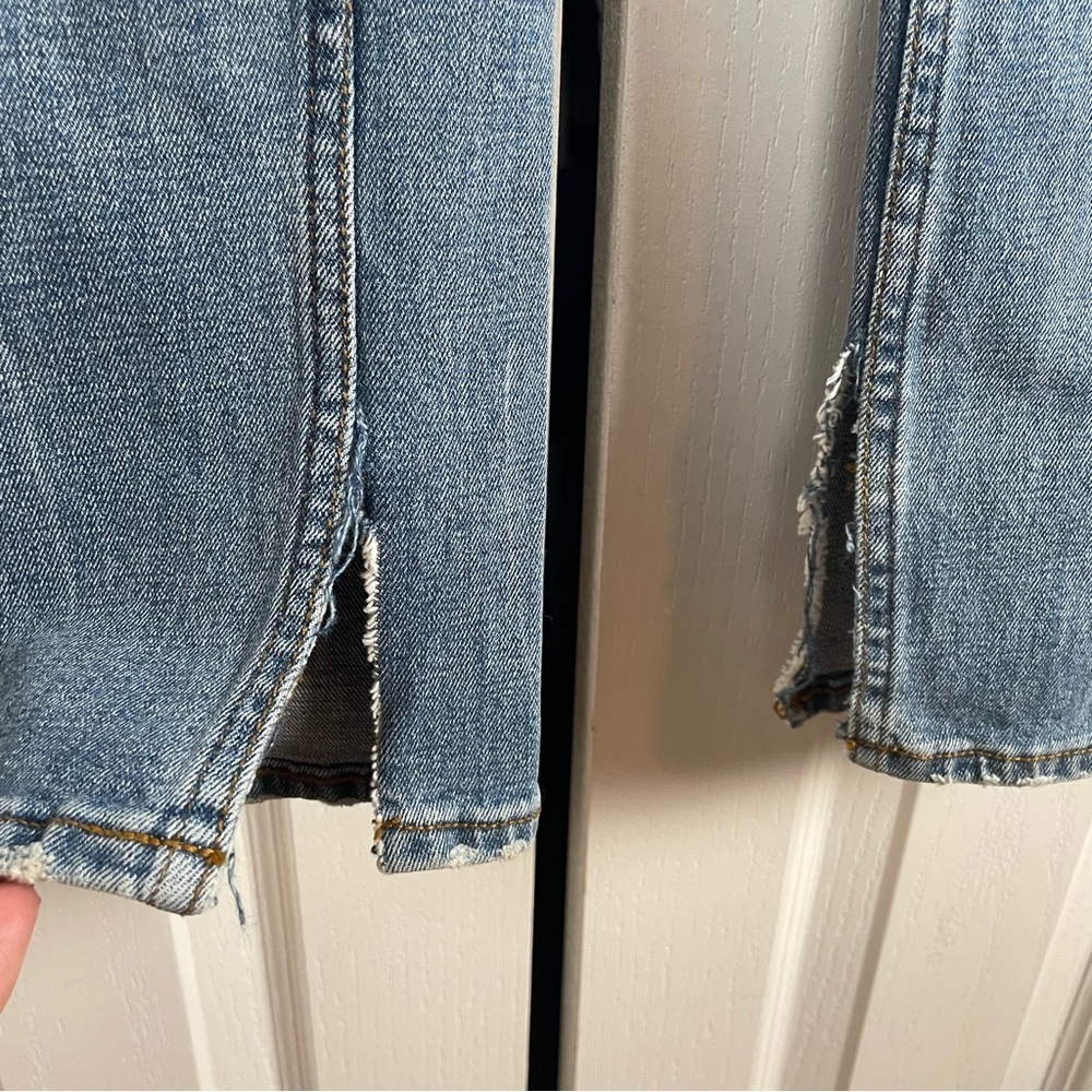 Abercrombie & Fitch 90s Slim Straight Ultra High Rise Jeans Womens 29 | 8 X-Long - Picture 5 of 14